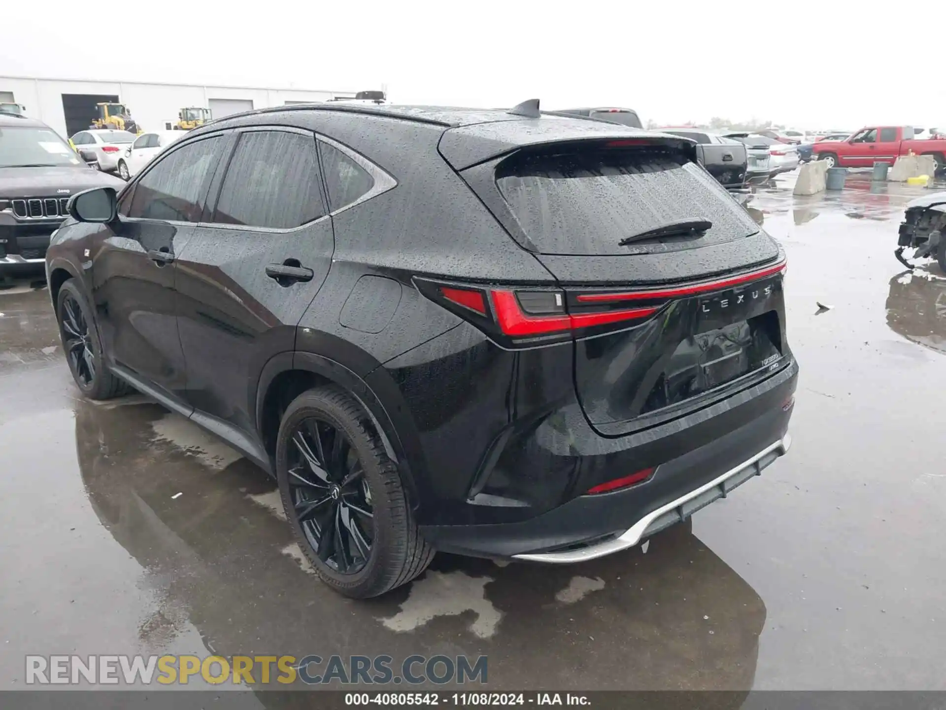 3 Photograph of a damaged car 2T2KGCEZ7RC044993 LEXUS NX 350 2024