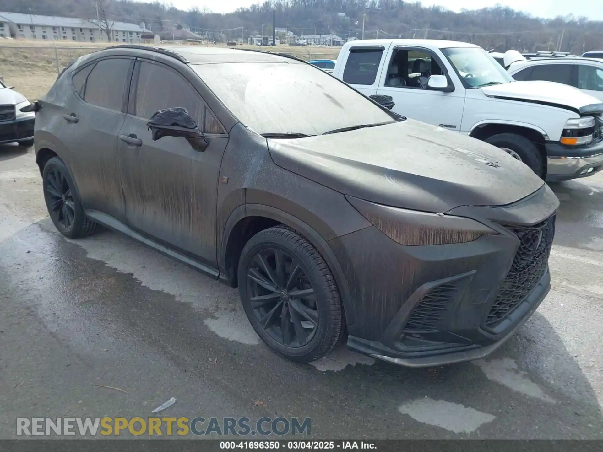 1 Photograph of a damaged car 2T2KGCEZXRC059679 LEXUS NX 350 2024