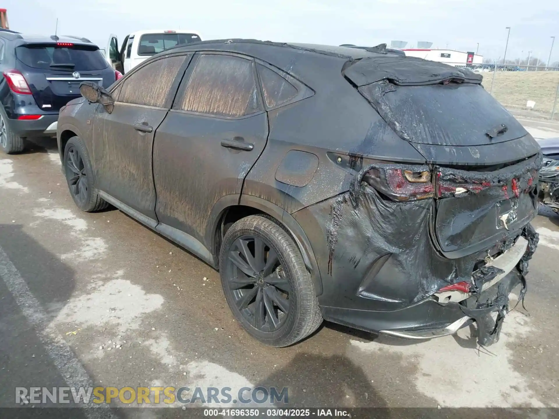 3 Photograph of a damaged car 2T2KGCEZXRC059679 LEXUS NX 350 2024