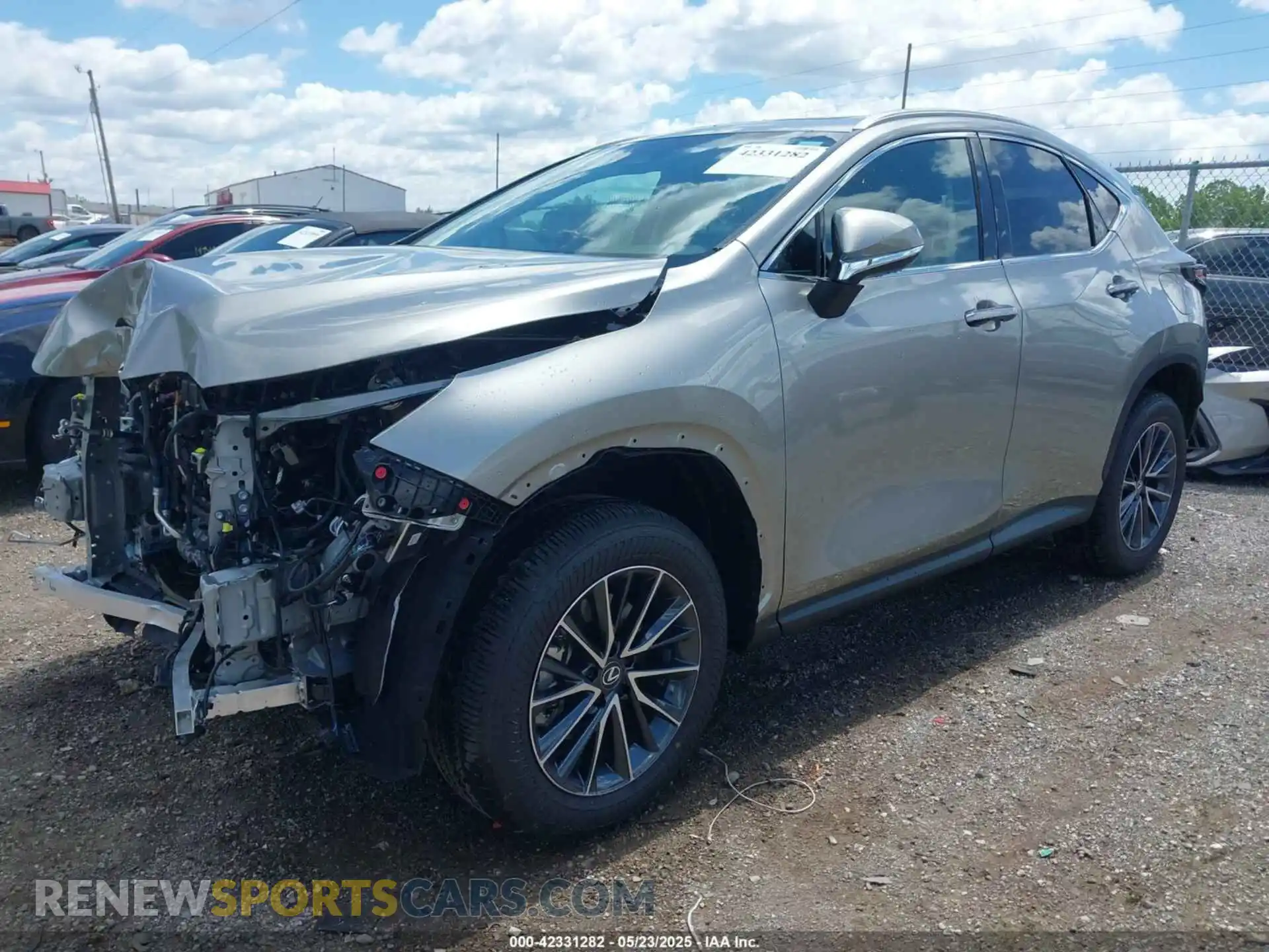 2 Photograph of a damaged car 2T2AGCEZ3SC080391 LEXUS NX 350 2025