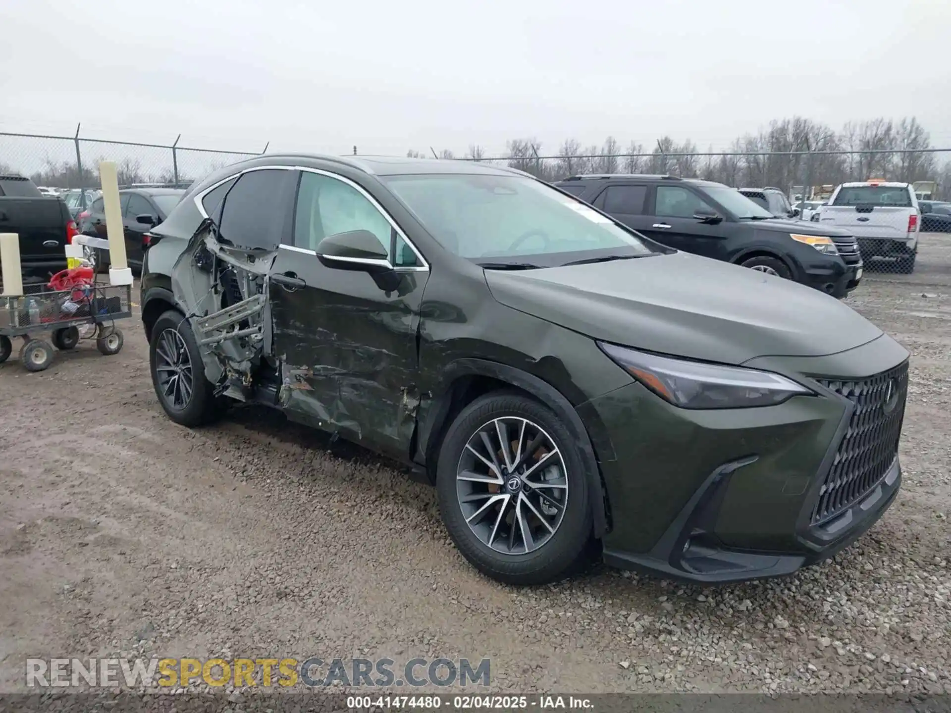 1 Photograph of a damaged car 2T2GGCEZ1SC064880 LEXUS NX 350 2025