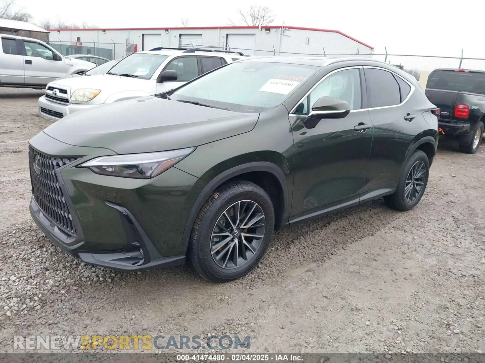 2 Photograph of a damaged car 2T2GGCEZ1SC064880 LEXUS NX 350 2025