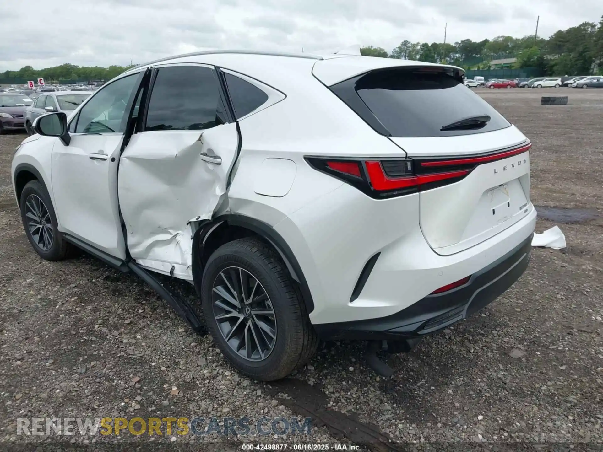 3 Photograph of a damaged car 2T2GGCEZ1SC081789 LEXUS NX 350 2025