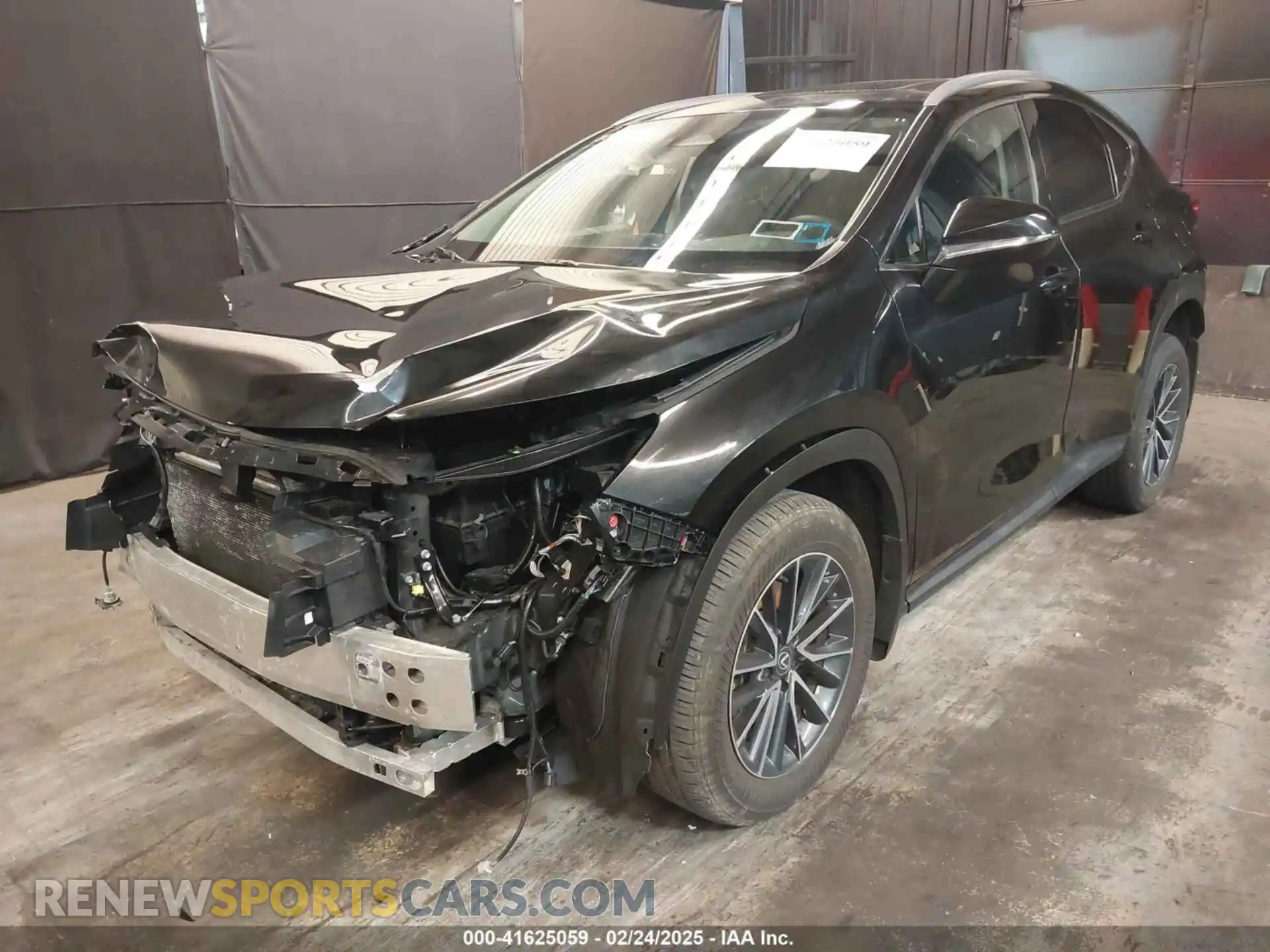 2 fotografías del automóvil dañado 2T2GGCEZ5SC063294 LEXUS NX 350 2025