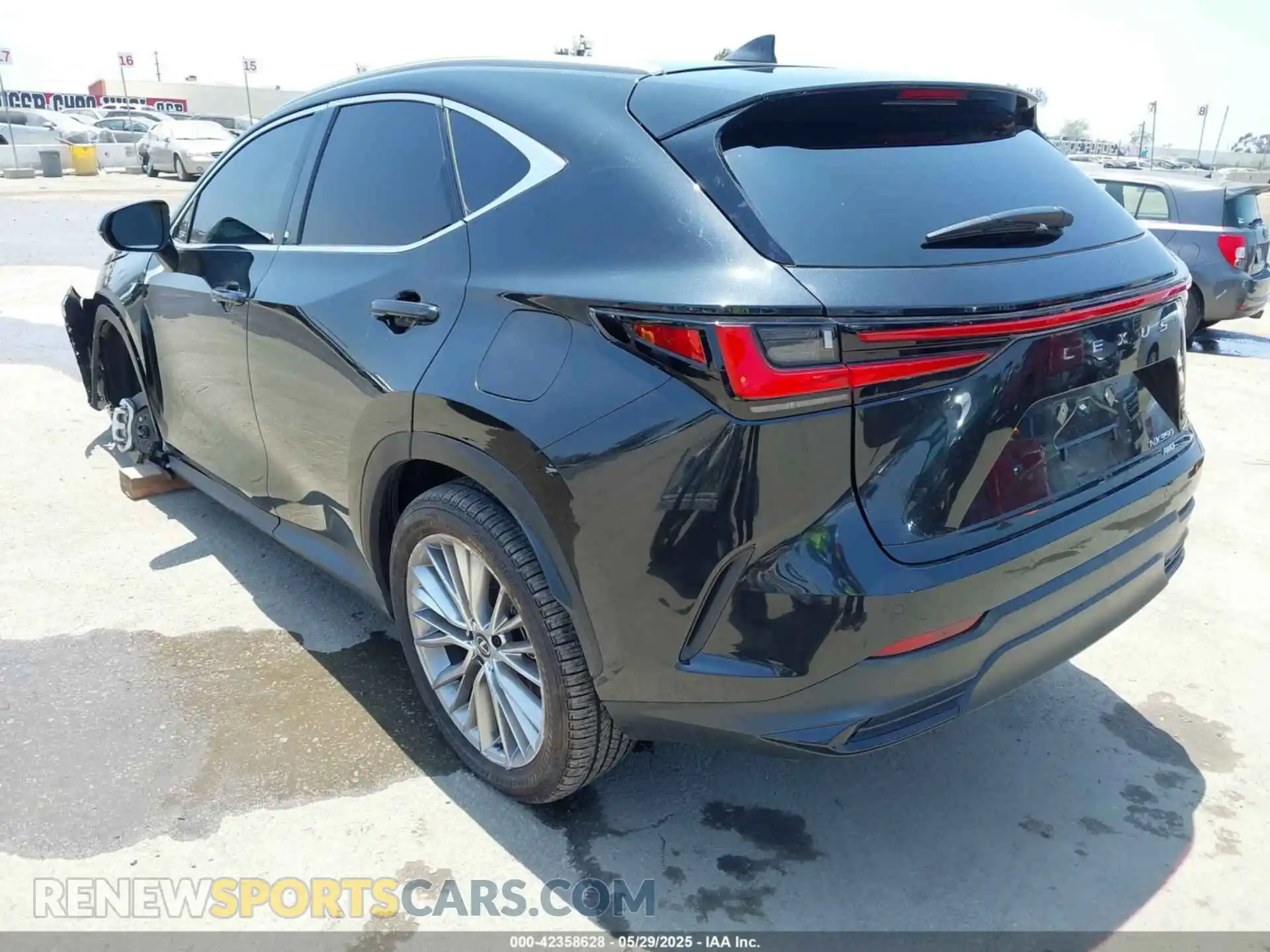 3 Photograph of a damaged car 2T2GGCEZ6SC073039 LEXUS NX 350 2025