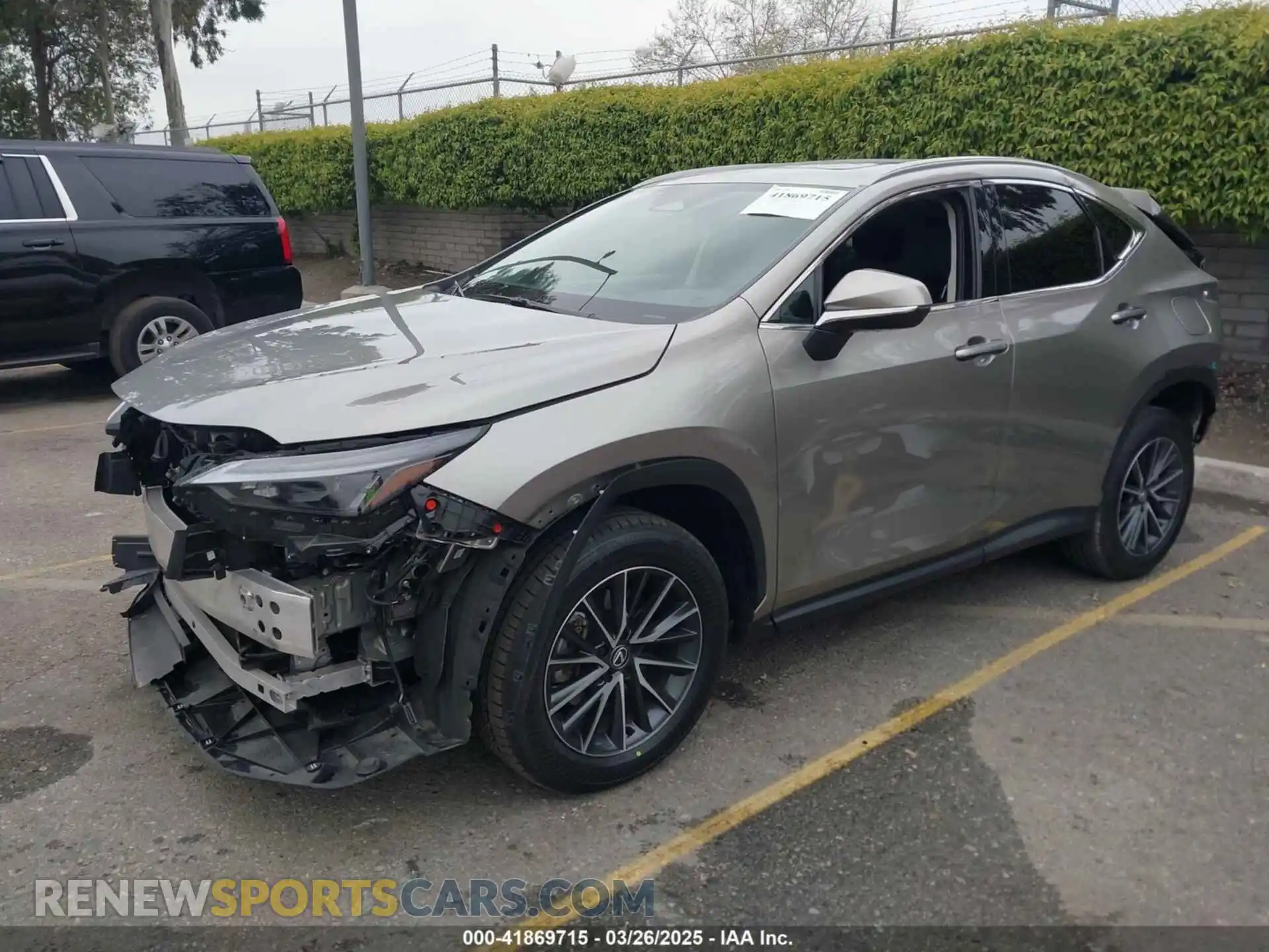 2 Photograph of a damaged car 2T2GGCEZ8SC060289 LEXUS NX 350 2025
