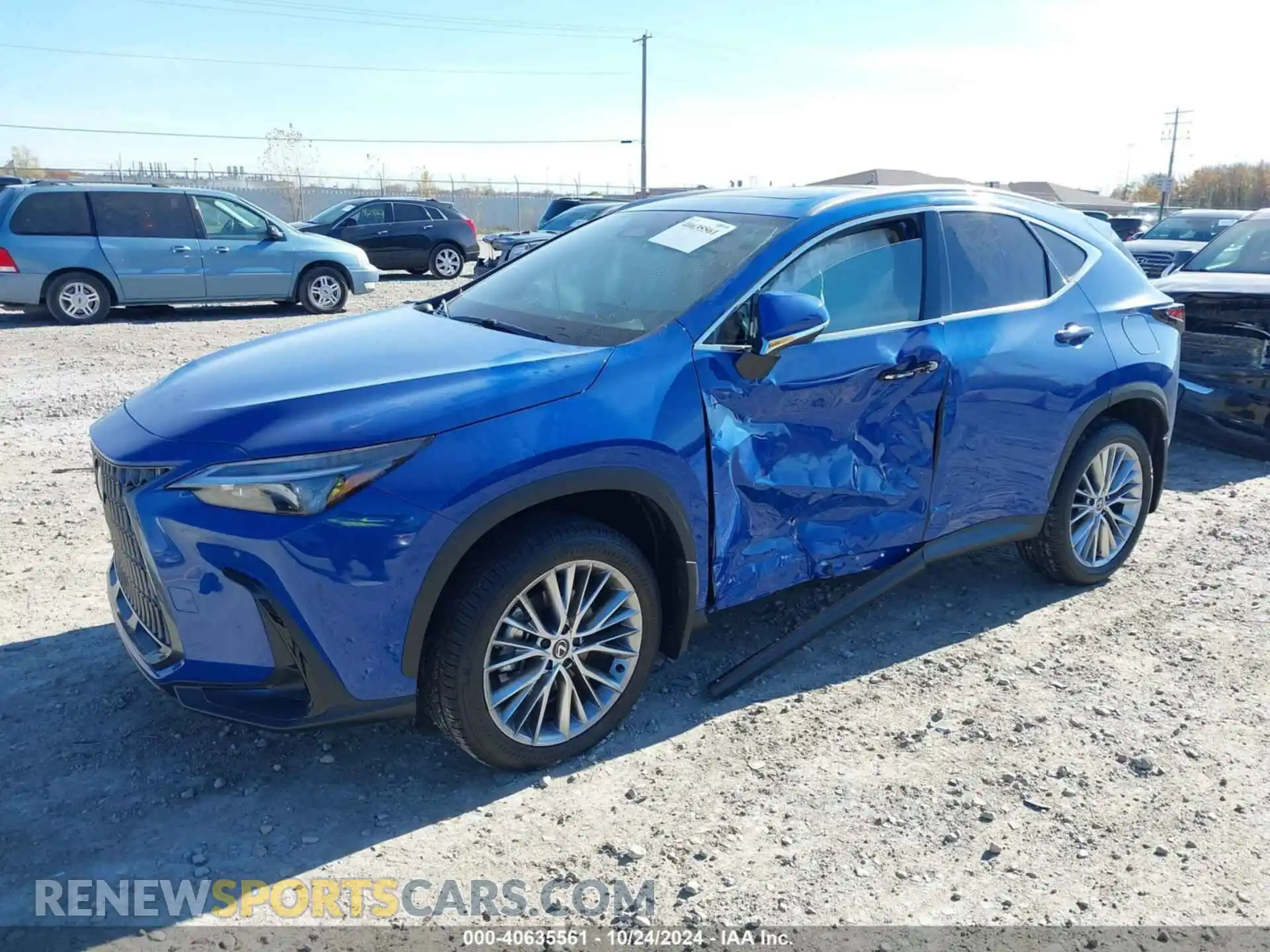 2 Photograph of a damaged car 2T2GGCEZ8SC065668 LEXUS NX 350 2025