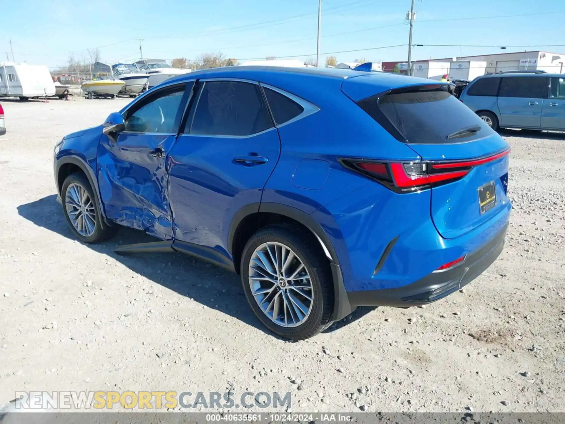 3 Photograph of a damaged car 2T2GGCEZ8SC065668 LEXUS NX 350 2025
