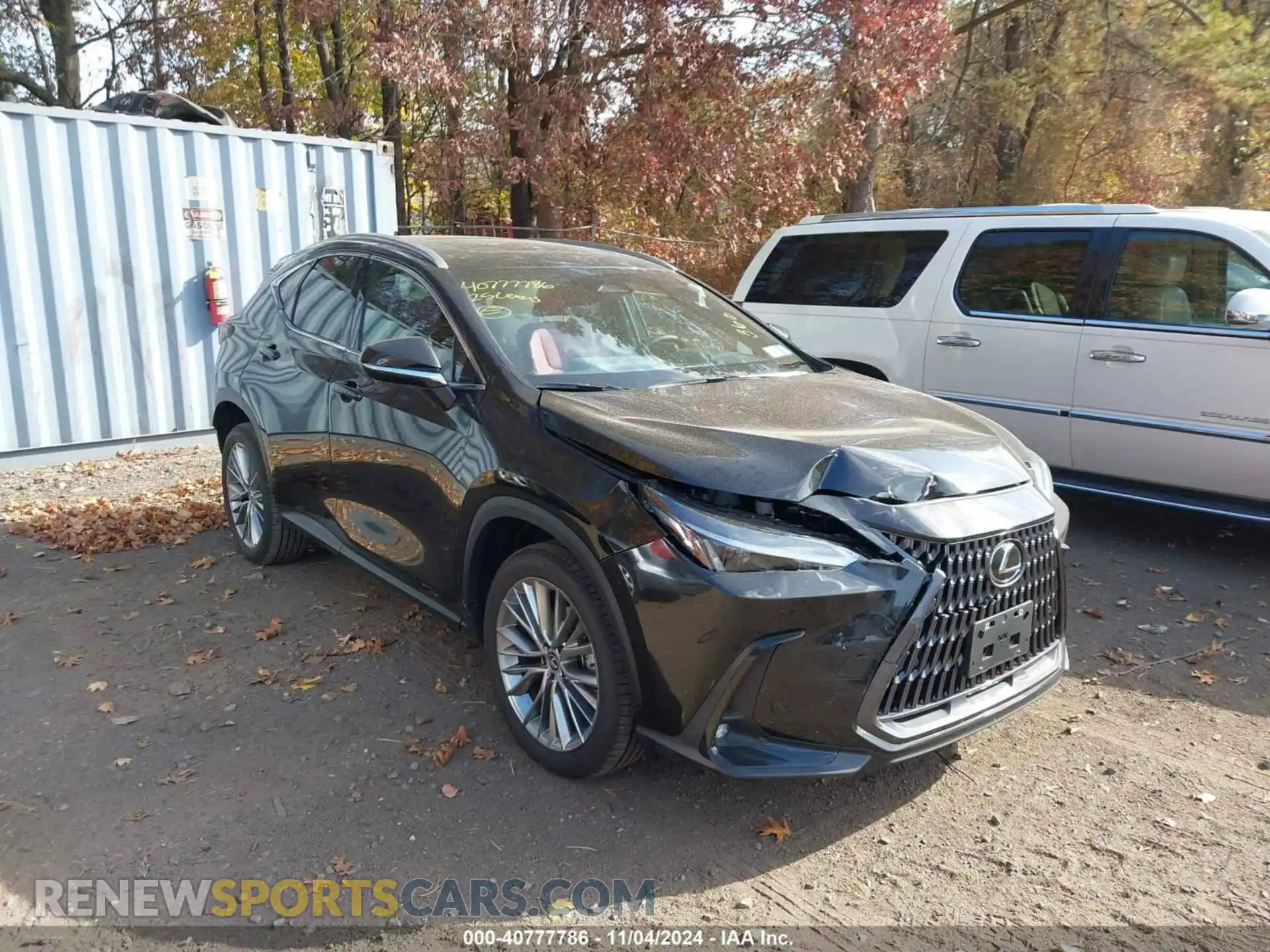 1 Photograph of a damaged car 2T2GGCEZXSC065963 LEXUS NX 350 2025