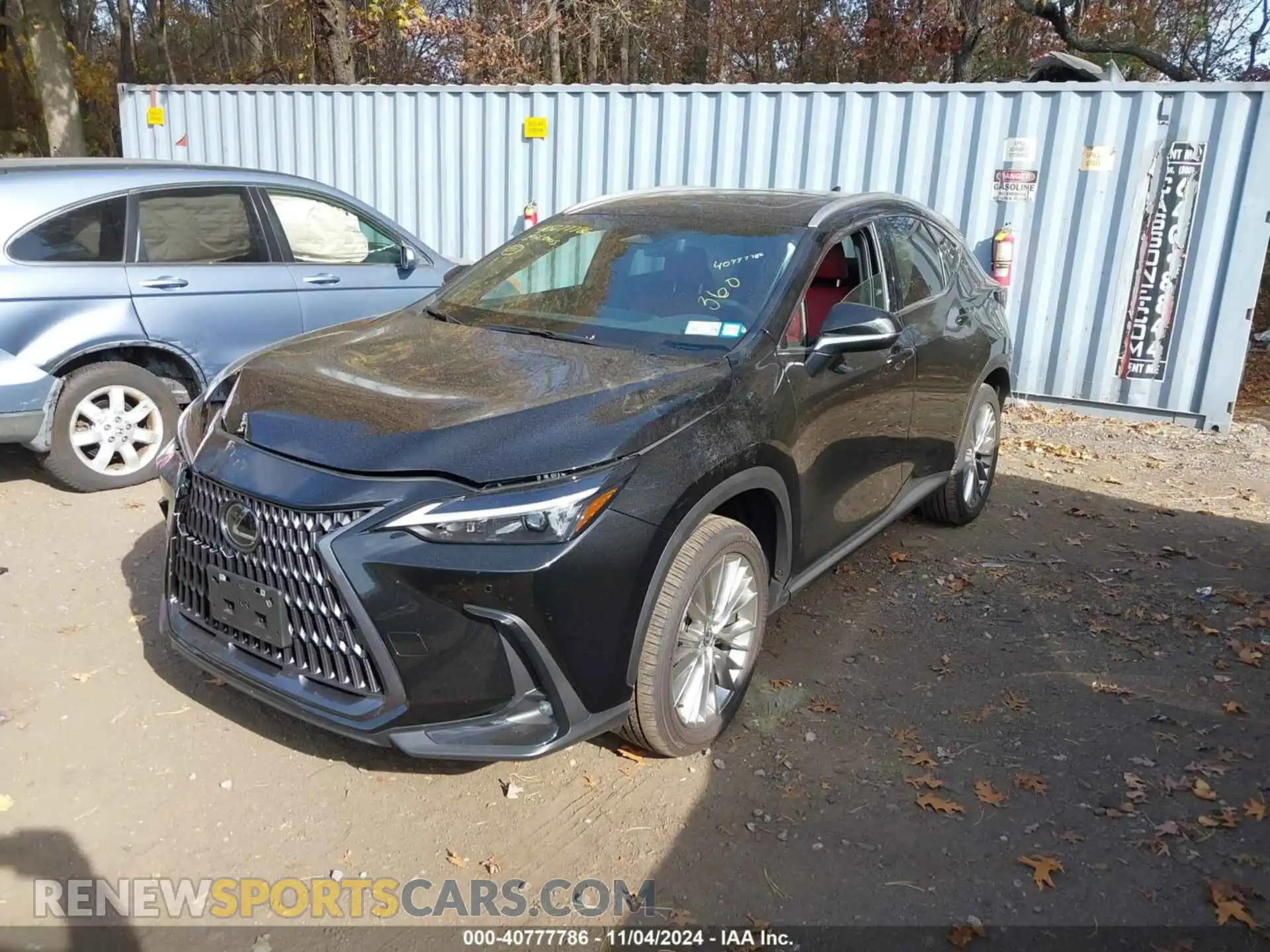 2 Photograph of a damaged car 2T2GGCEZXSC065963 LEXUS NX 350 2025