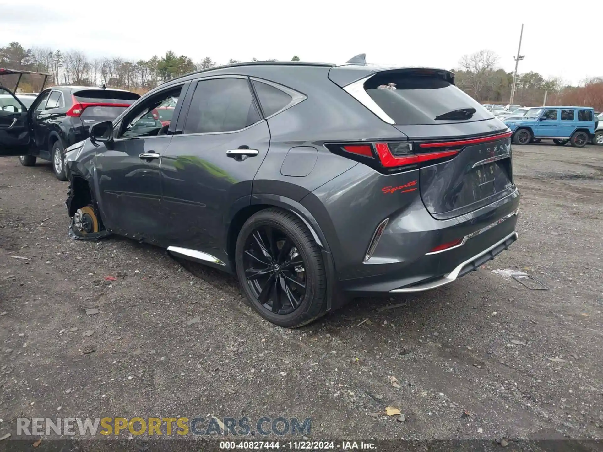 3 Фотография поврежденного автомобиля 2T2KGCEZXSC063687 LEXUS NX 350 2025