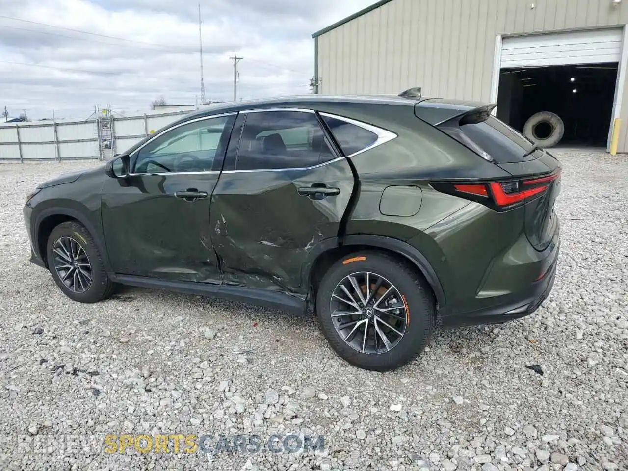 2 Photograph of a damaged car 2T2AGCEZ0RC053644 LEXUS NX 350 BAS 2024