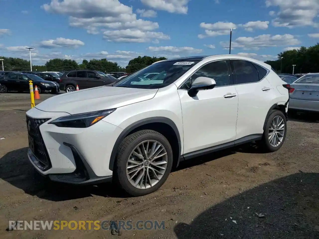 1 fotografías del automóvil dañado 2T2HGCEZ1RC048676 LEXUS NX 350 LUX 2024