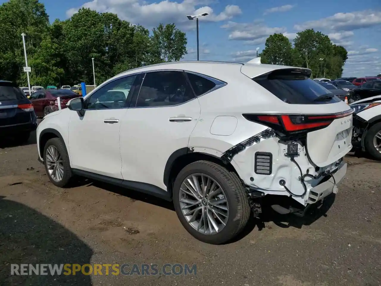 2 fotografías del automóvil dañado 2T2HGCEZ1RC048676 LEXUS NX 350 LUX 2024