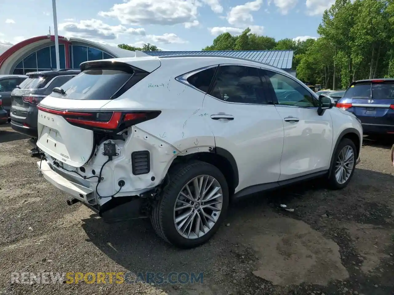 3 fotografías del automóvil dañado 2T2HGCEZ1RC048676 LEXUS NX 350 LUX 2024