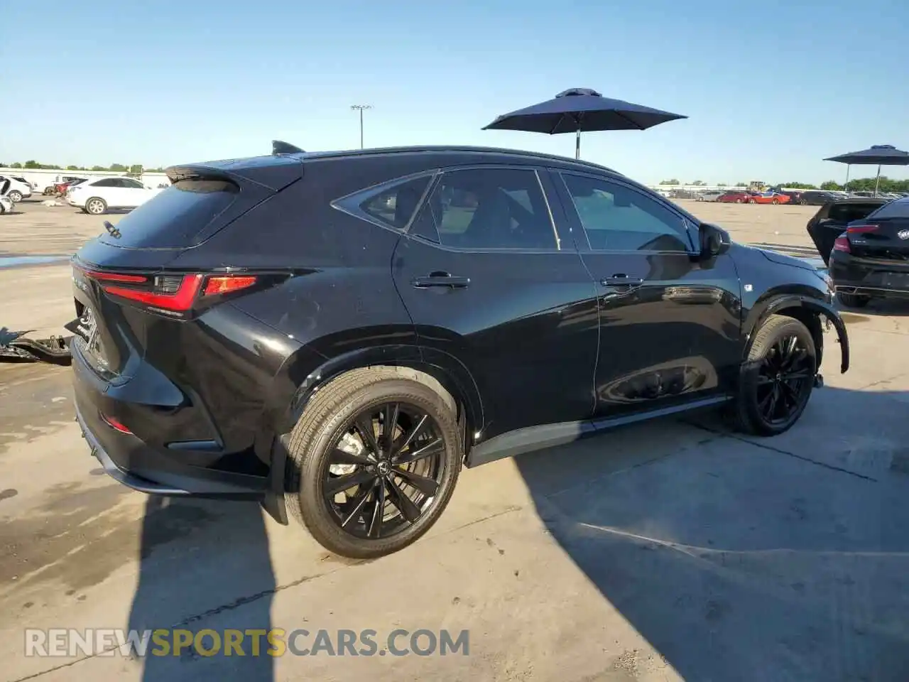 3 Photograph of a damaged car 2T2KGCEZ2RC047235 LEXUS NX 350 LUX 2024