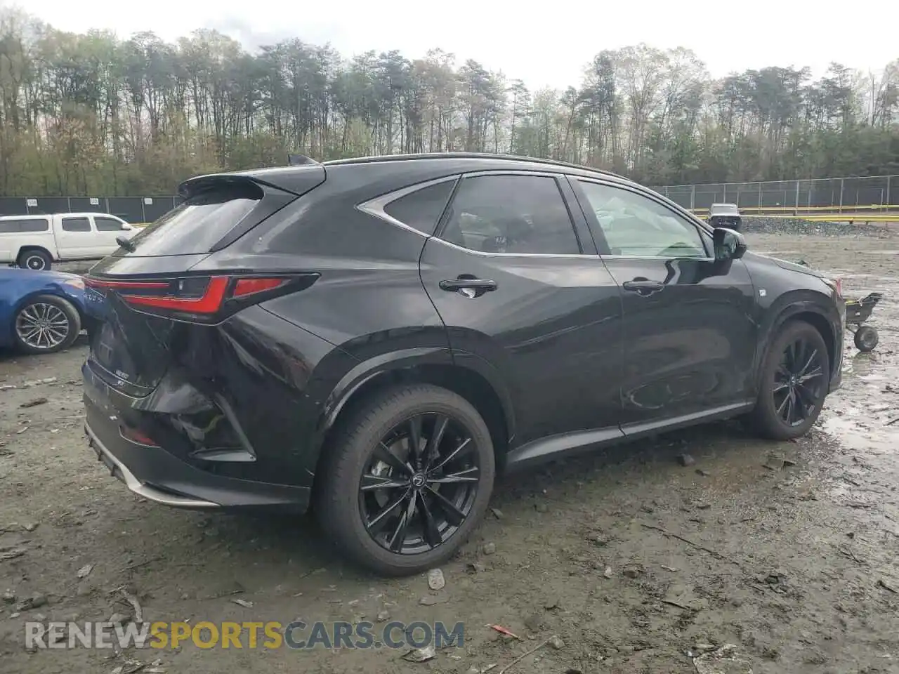 3 fotografías del automóvil dañado 2T2KGCEZXSC078478 LEXUS NX 350 LUX 2025