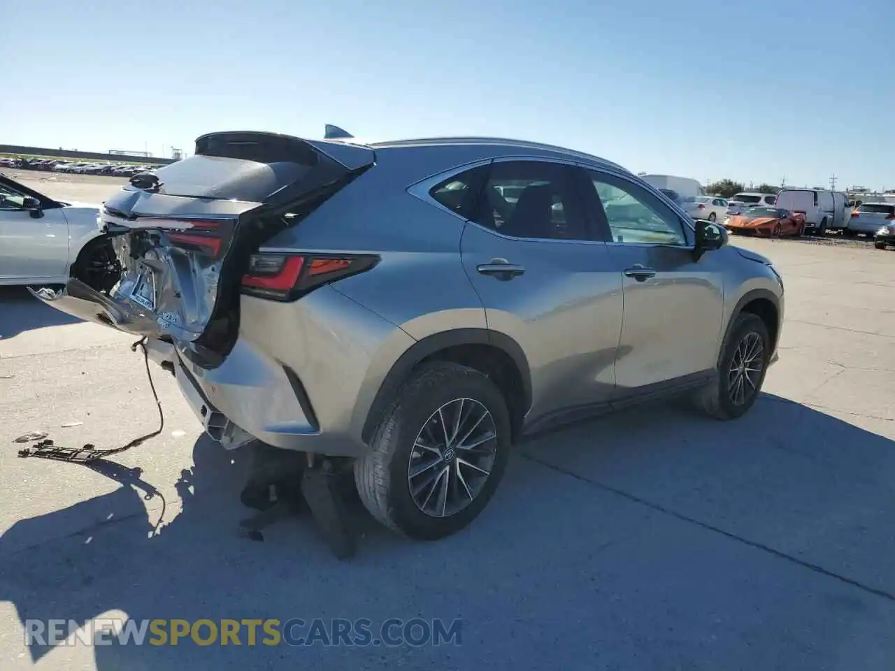 3 Photograph of a damaged car 2T2GGCEZ4RC046464 LEXUS NX 350 PRE 2024