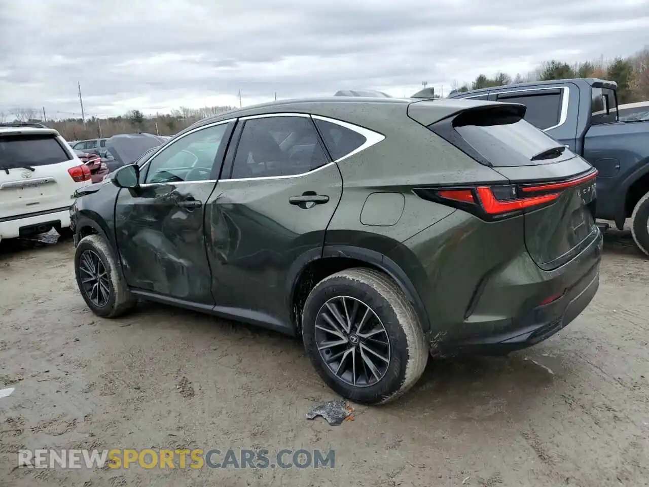 2 Photograph of a damaged car 2T2GGCEZ6RC045901 LEXUS NX 350 PRE 2024