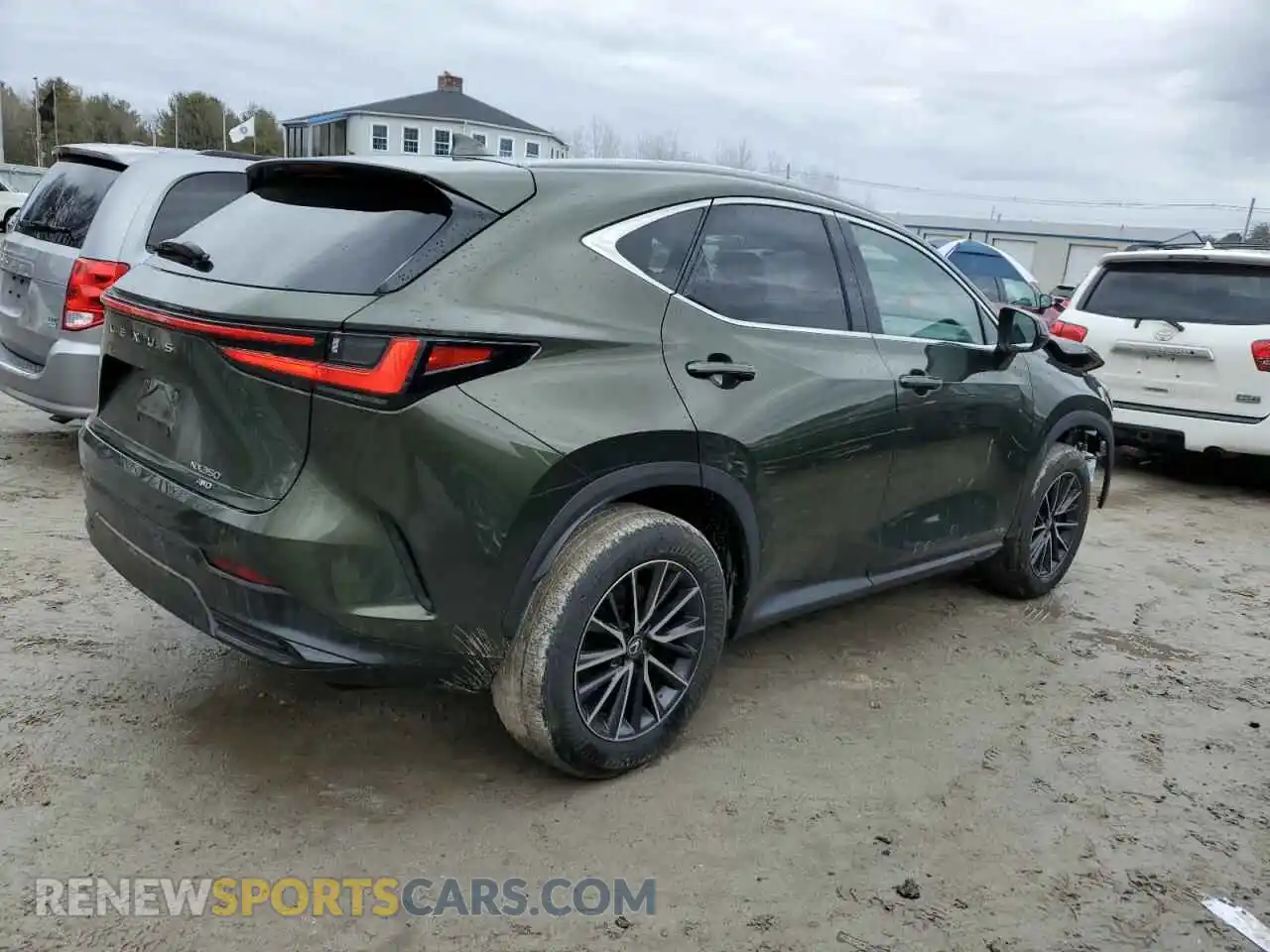 3 Photograph of a damaged car 2T2GGCEZ6RC045901 LEXUS NX 350 PRE 2024