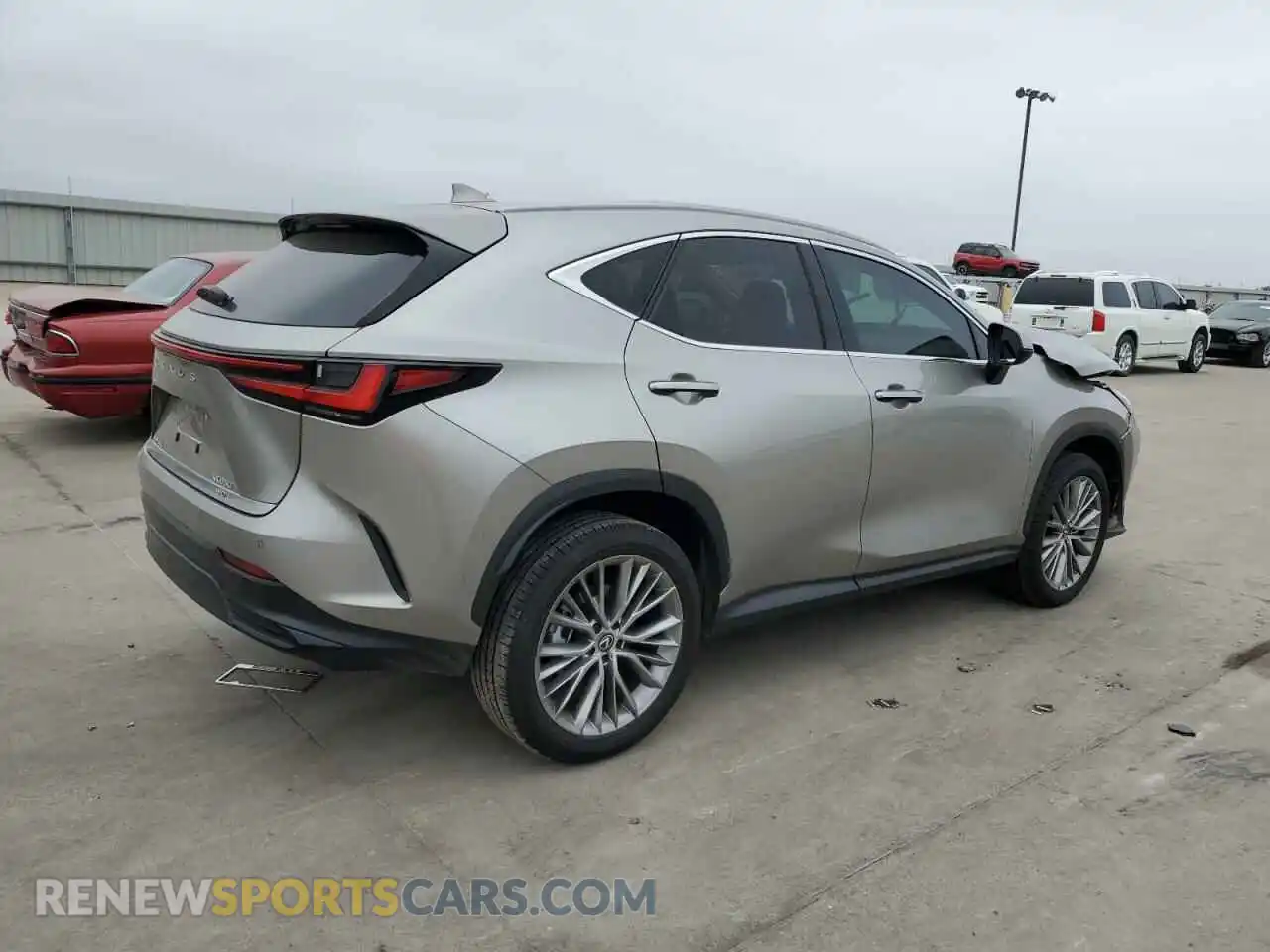 3 fotografías del automóvil dañado 2T2GGCEZ0SC066877 LEXUS NX 350 PRE 2025