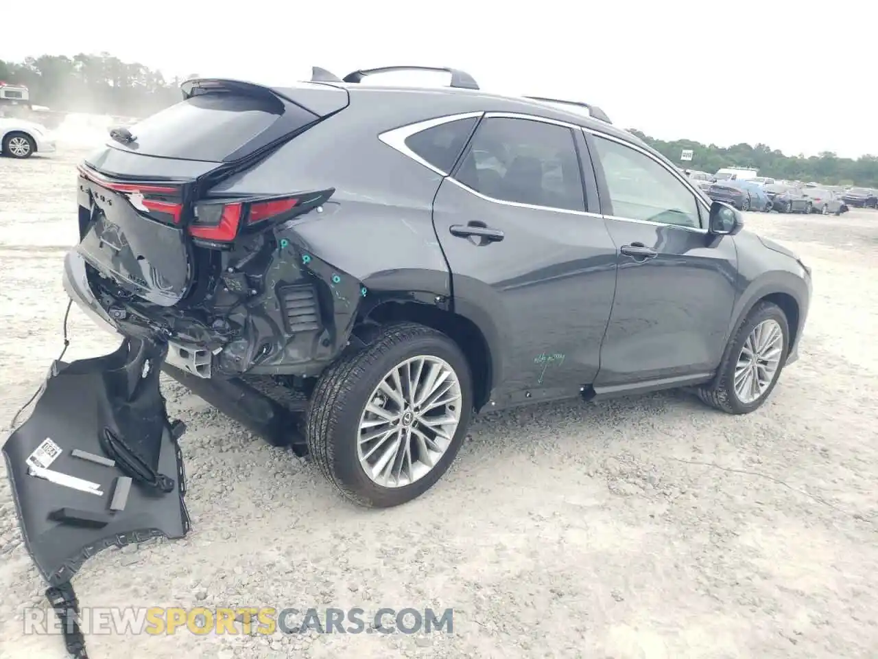 3 Photograph of a damaged car 2T2GGCEZ4SC081138 LEXUS NX 350 PRE 2025