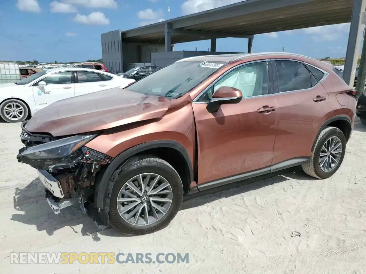 1 Photograph of a damaged car 2T2GGCEZ6SC076703 LEXUS NX 350 PRE 2025