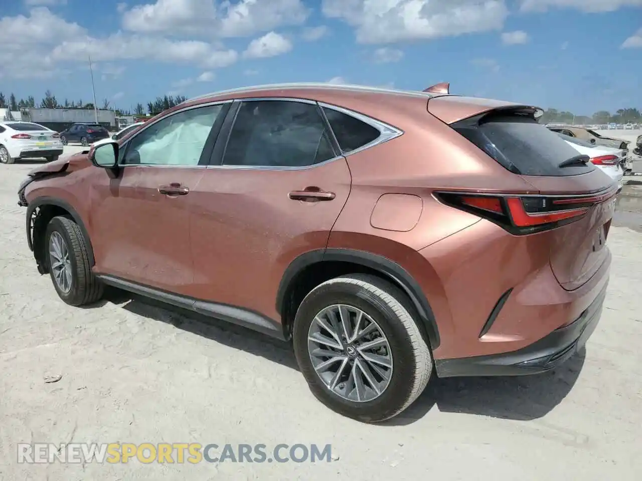 2 Photograph of a damaged car 2T2GGCEZ6SC076703 LEXUS NX 350 PRE 2025