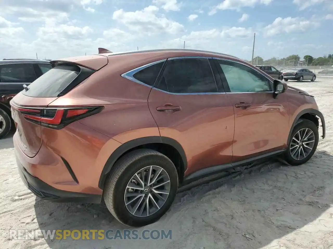 3 Photograph of a damaged car 2T2GGCEZ6SC076703 LEXUS NX 350 PRE 2025