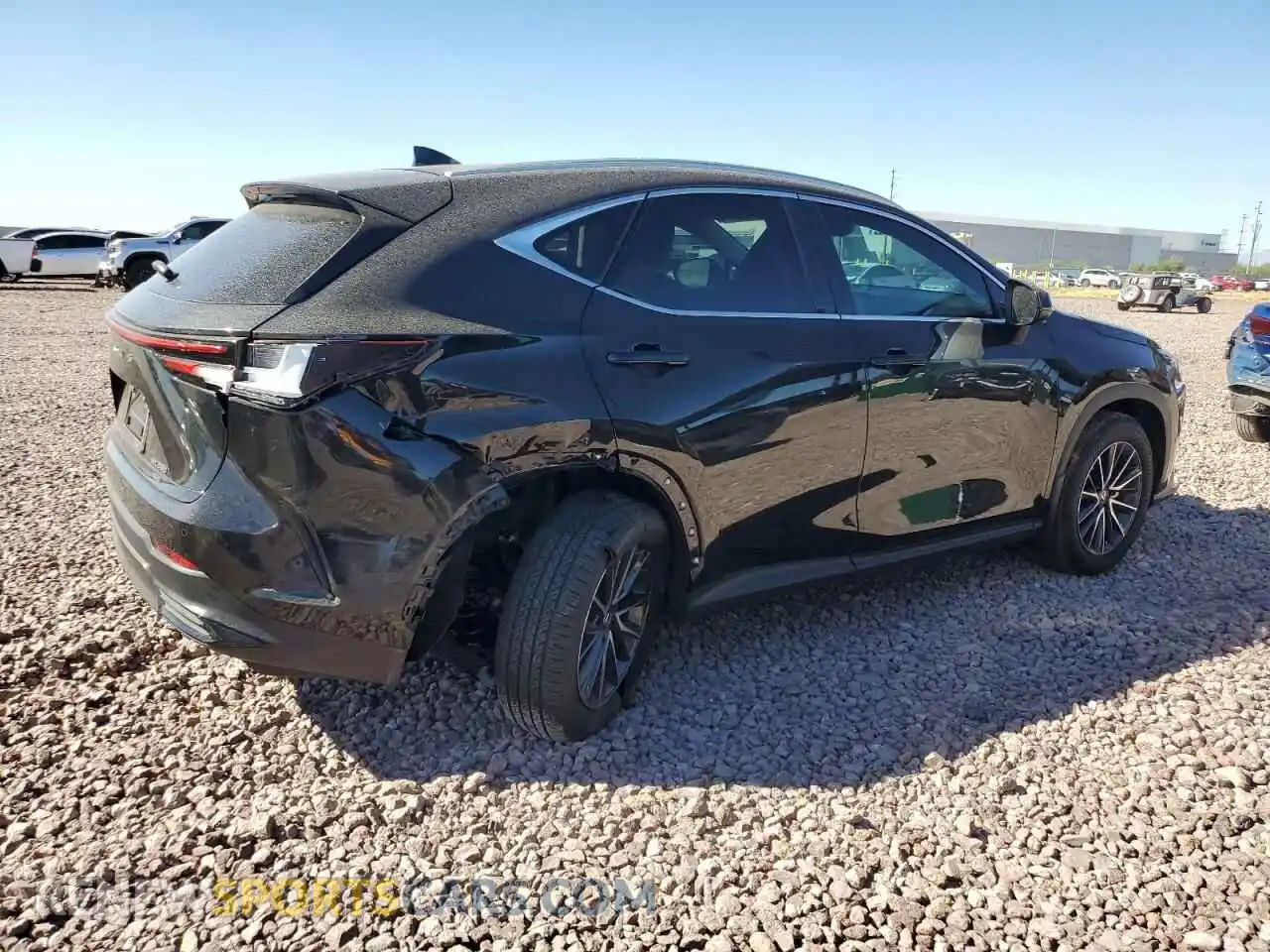 3 Photograph of a damaged car 2T2GGCEZ9SC062603 LEXUS NX 350 PRE 2025