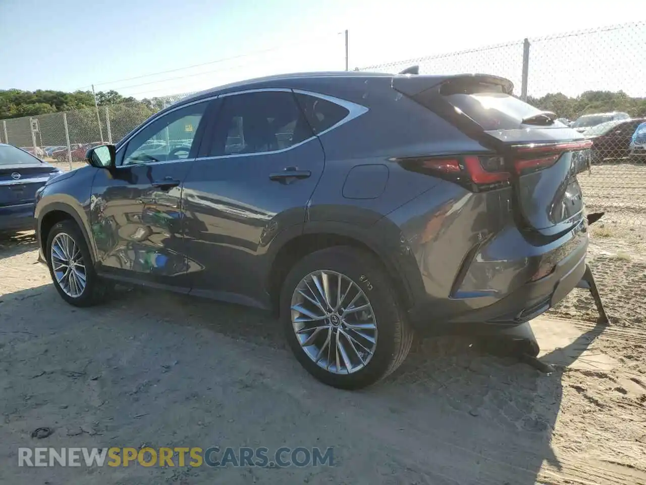 2 Фотография поврежденного автомобиля 2T2GKCEZ1NC008182 LEXUS NX 350H 2022
