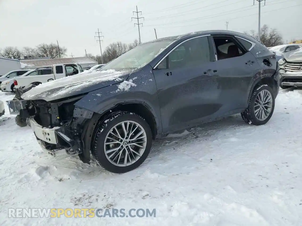 1 Photograph of a damaged car 2T2GKCEZ0PC010167 LEXUS NX 350H 2023