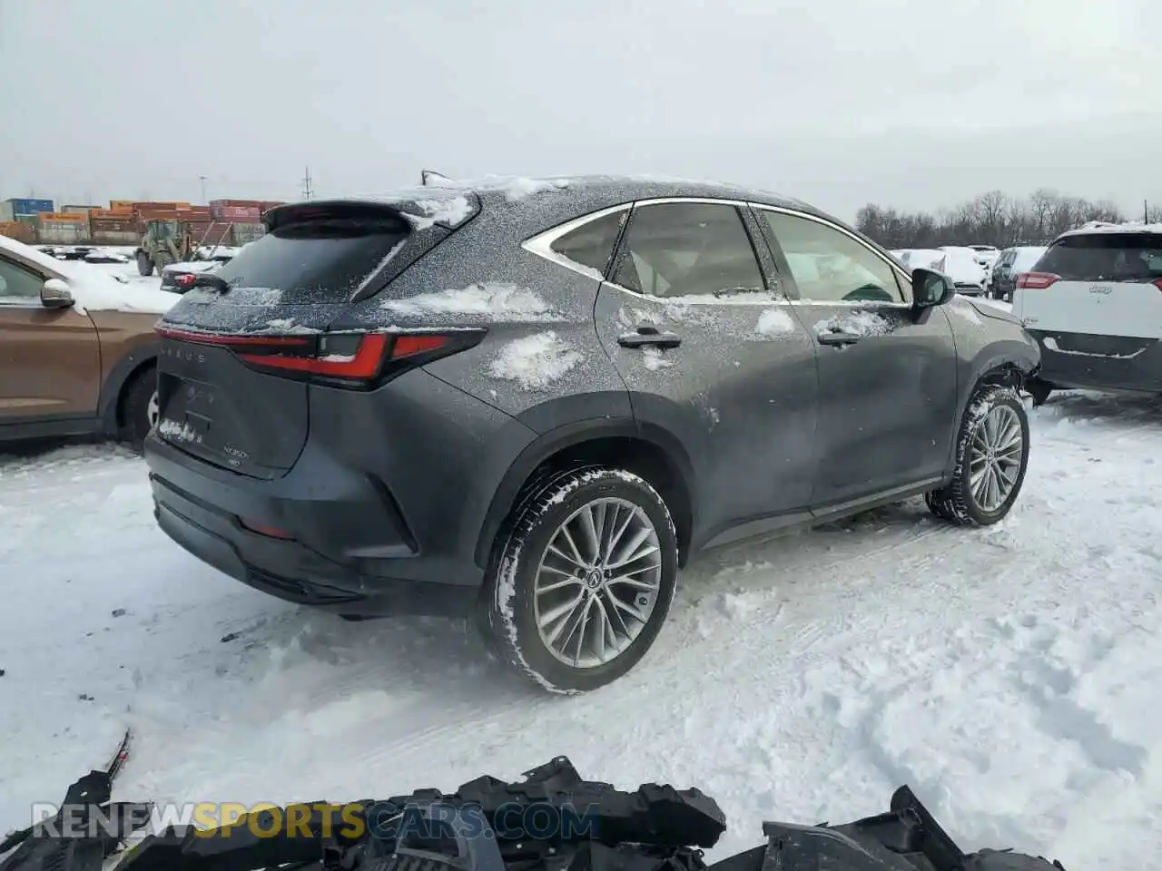3 Photograph of a damaged car 2T2GKCEZ0PC010167 LEXUS NX 350H 2023