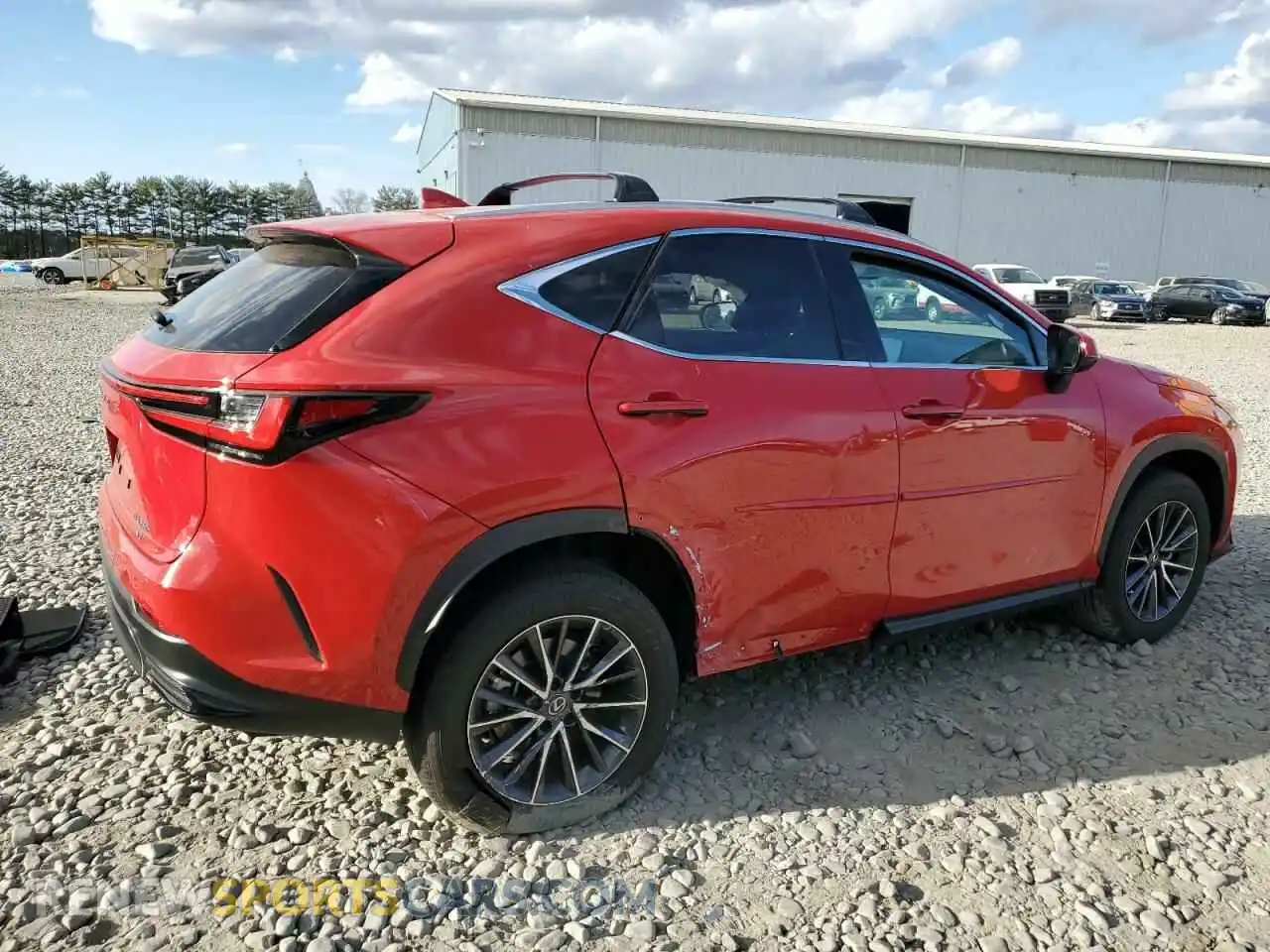 3 Photograph of a damaged car 2T2GKCEZ0PC015689 LEXUS NX 350H 2023