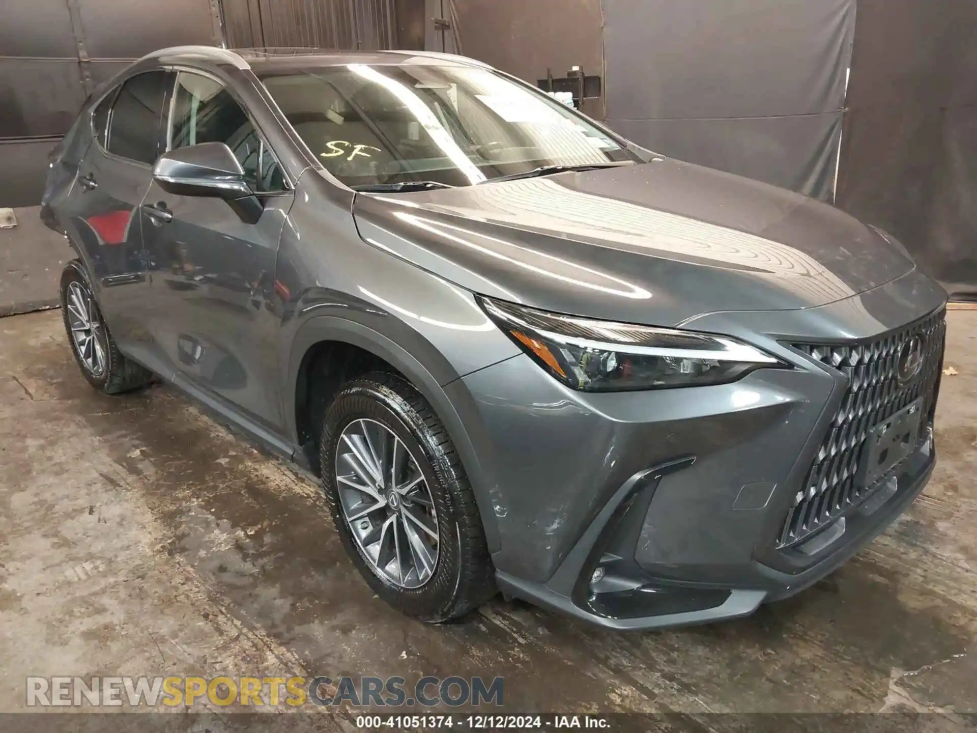 1 Photograph of a damaged car 2T2GKCEZ1PC013093 LEXUS NX 350H 2023