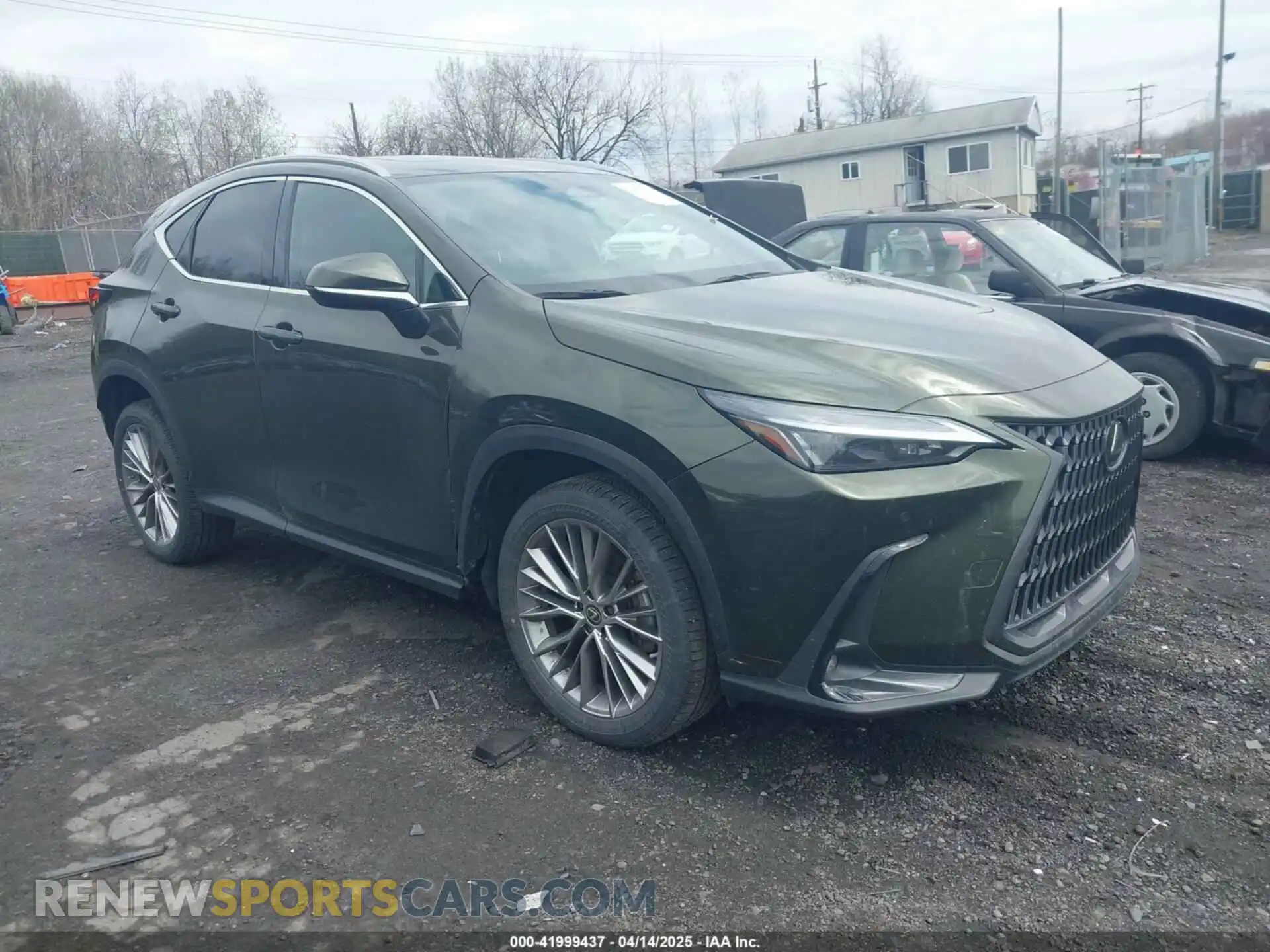 1 Photograph of a damaged car 2T2GKCEZ5PC014862 LEXUS NX 350H 2023