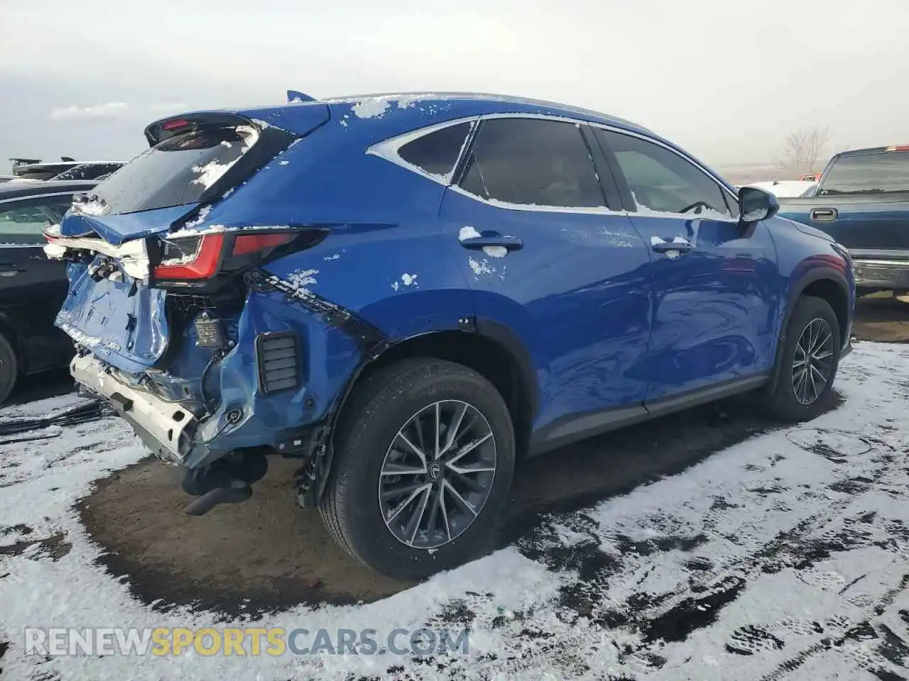 3 Photograph of a damaged car 2T2GKCEZ7PC011798 LEXUS NX 350H 2023