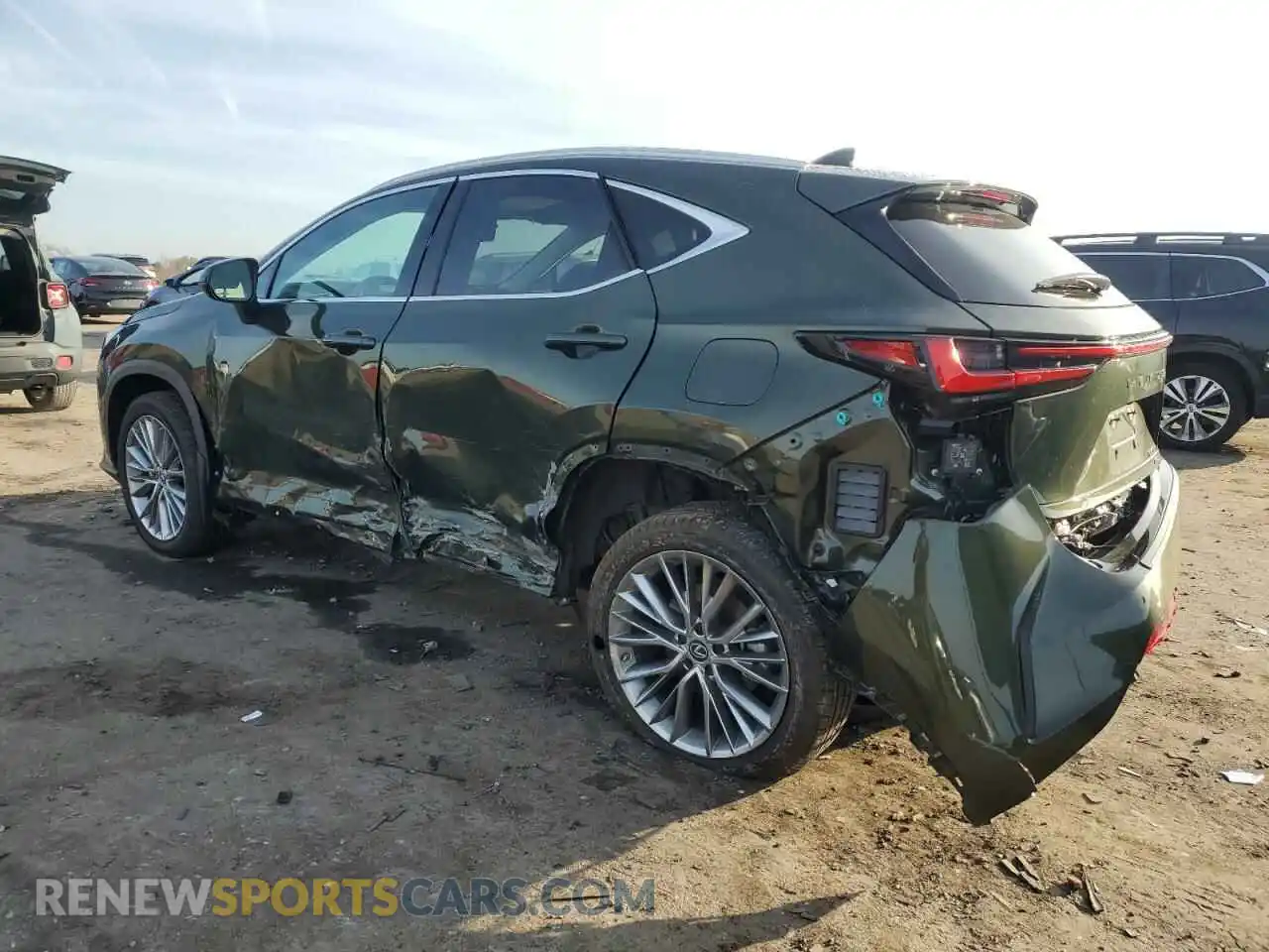 2 Photograph of a damaged car 2T2GKCEZ7PC015088 LEXUS NX 350H 2023