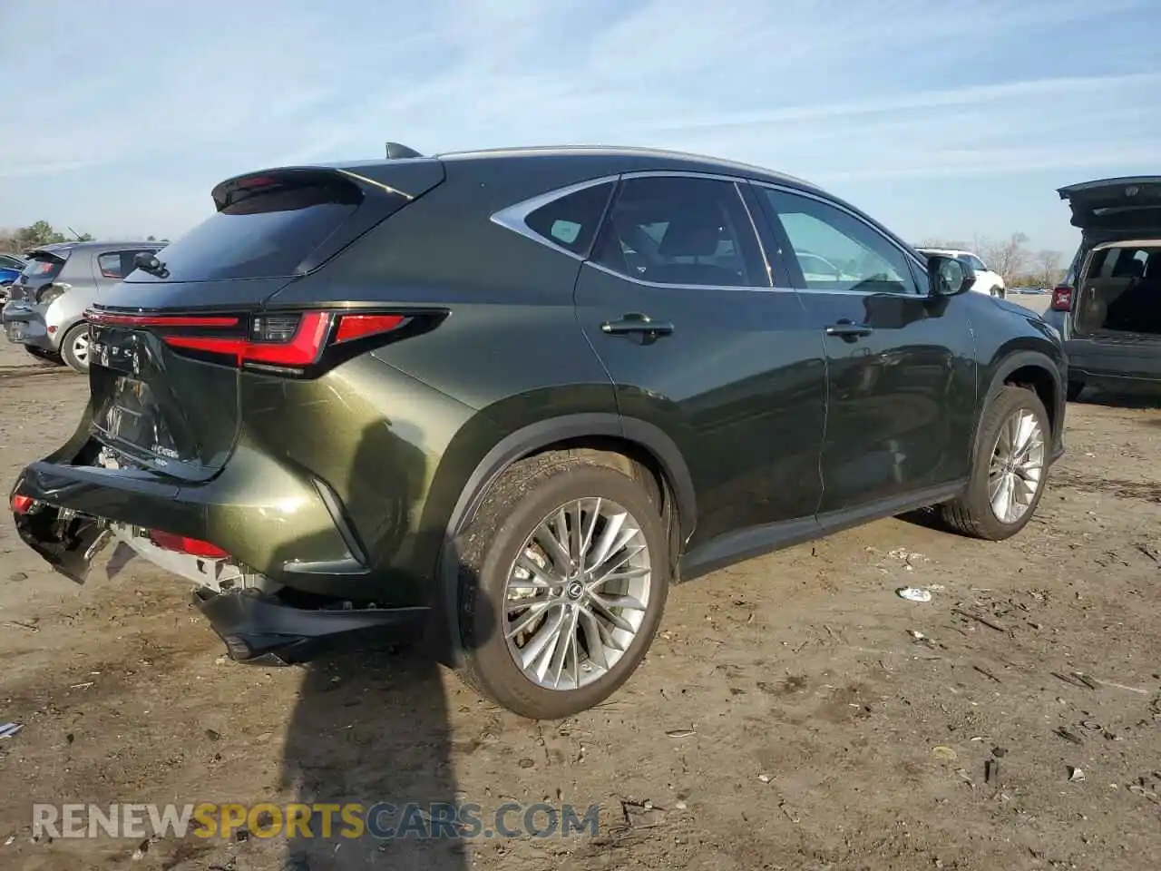 3 Photograph of a damaged car 2T2GKCEZ7PC015088 LEXUS NX 350H 2023