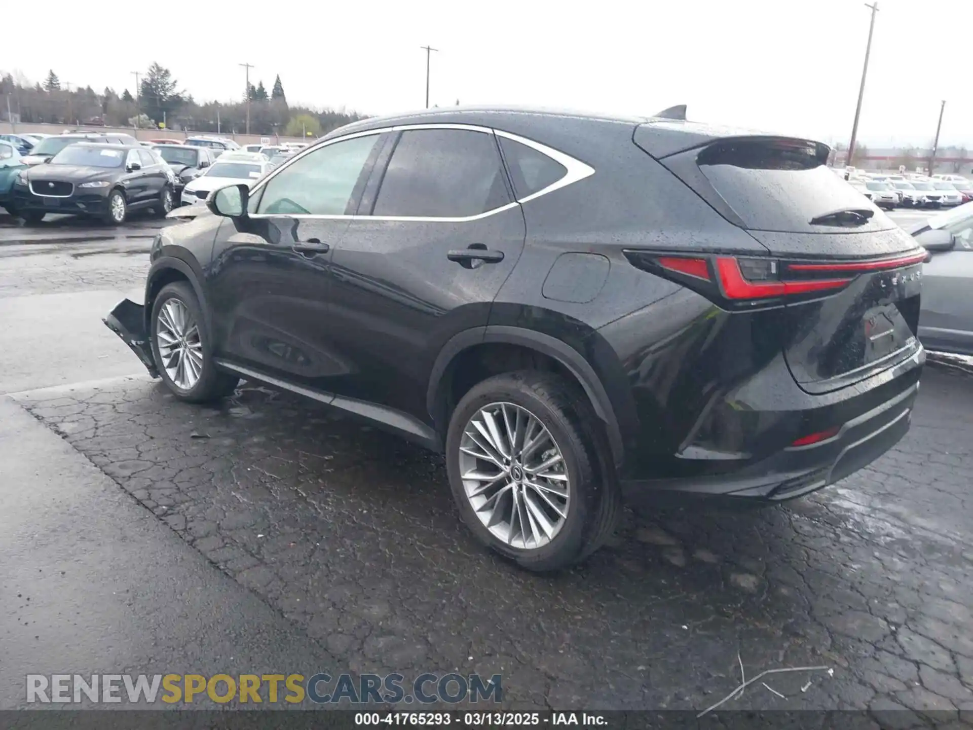 3 Photograph of a damaged car 2T2HKCEZXPC013596 LEXUS NX 350H 2023