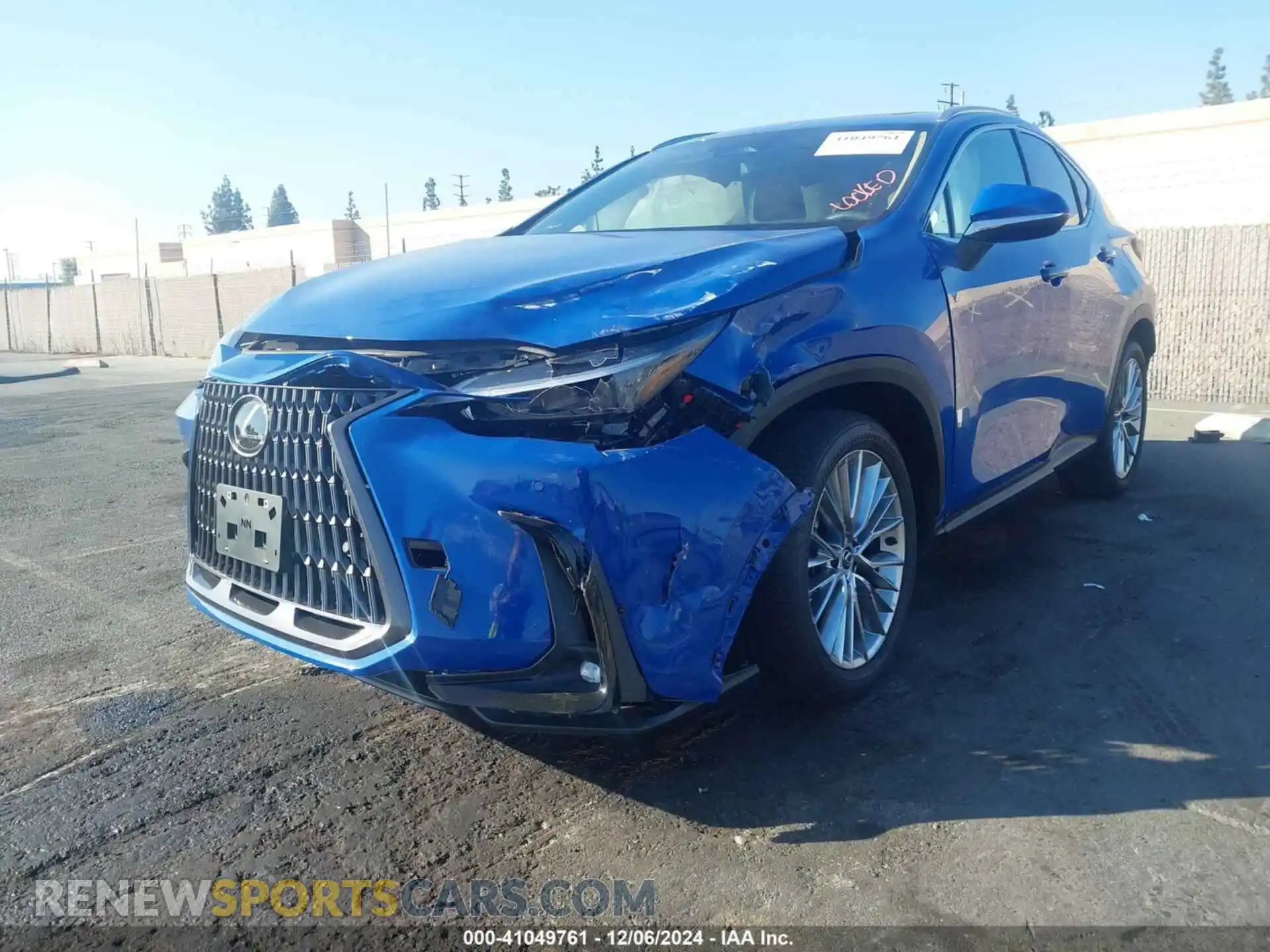 2 Photograph of a damaged car 2T2GKCEZ4SC033119 LEXUS NX 350H 2025
