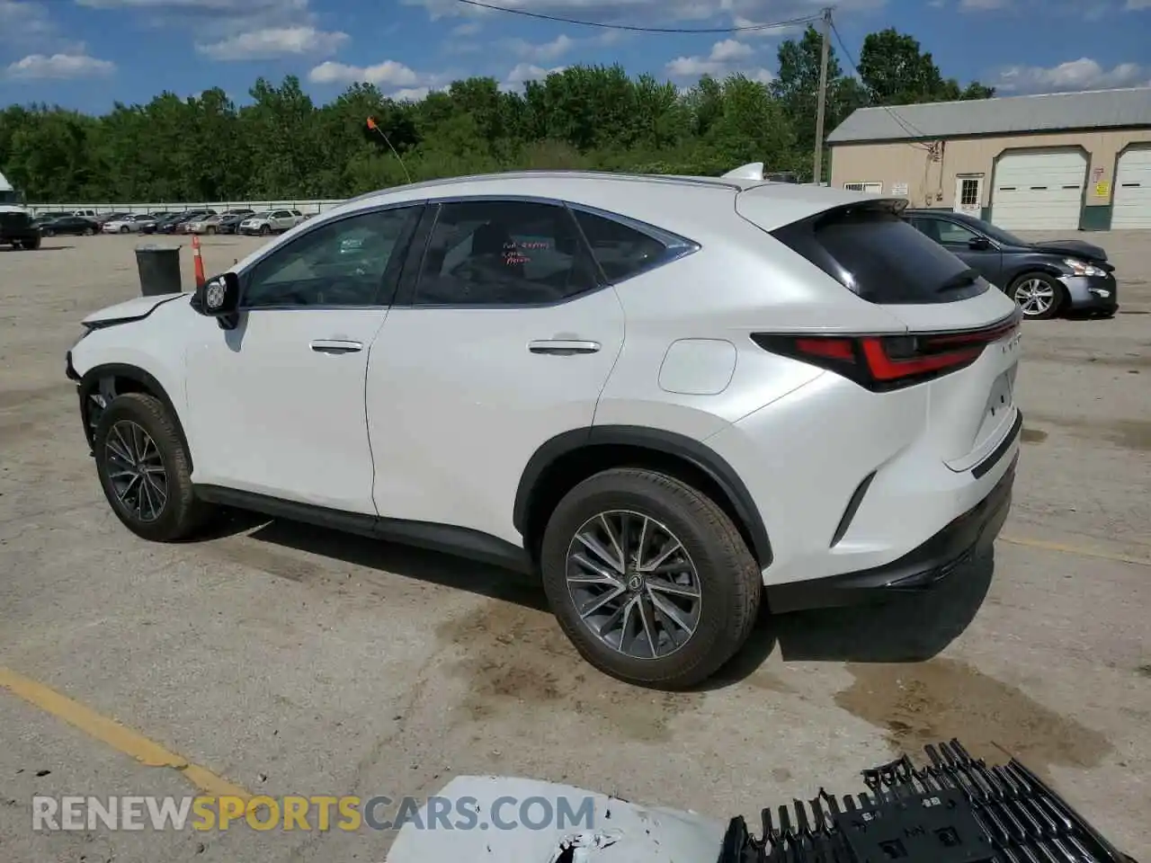 2 Photograph of a damaged car 2T2GKCEZ2RC030455 LEXUS NX 350H BA 2024