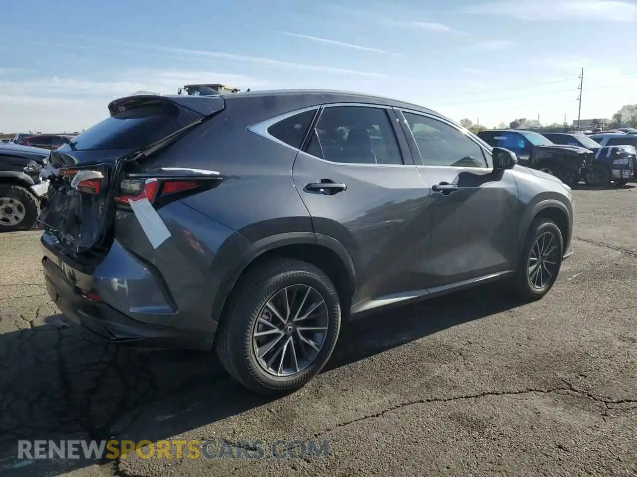 3 Photograph of a damaged car 2T2GKCEZ9RC019792 LEXUS NX 350H BA 2024