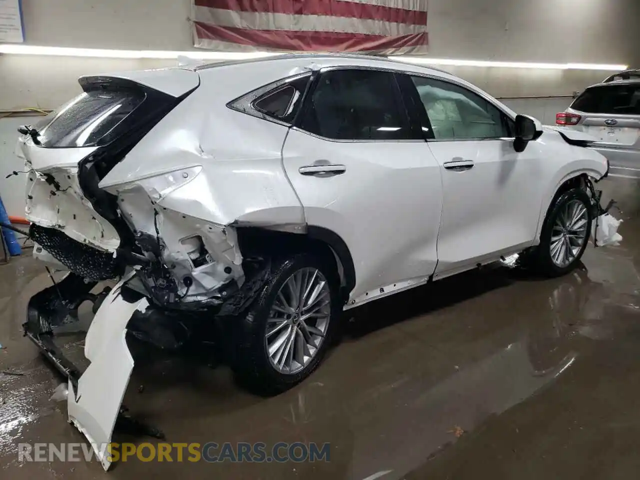 3 Photograph of a damaged car 2T2GKCEZ1SC035376 LEXUS NX 350H BA 2025