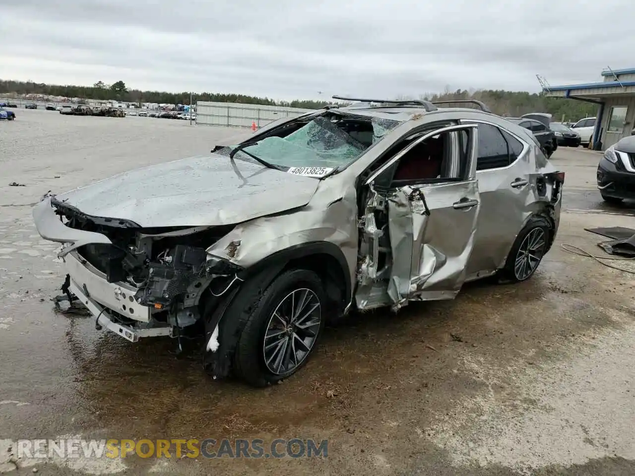 1 Photograph of a damaged car 2T2GKCEZ1SC047415 LEXUS NX 350H BA 2025