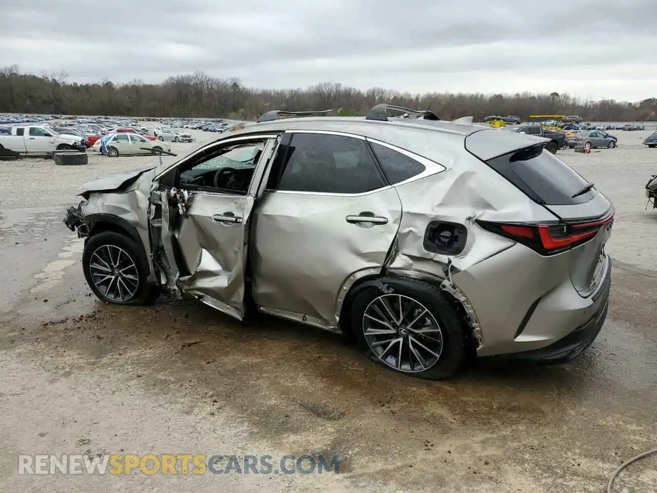 2 Photograph of a damaged car 2T2GKCEZ1SC047415 LEXUS NX 350H BA 2025