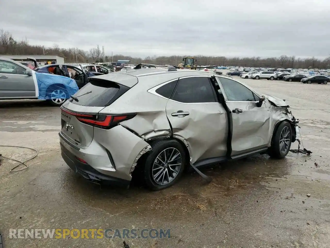 3 Photograph of a damaged car 2T2GKCEZ1SC047415 LEXUS NX 350H BA 2025