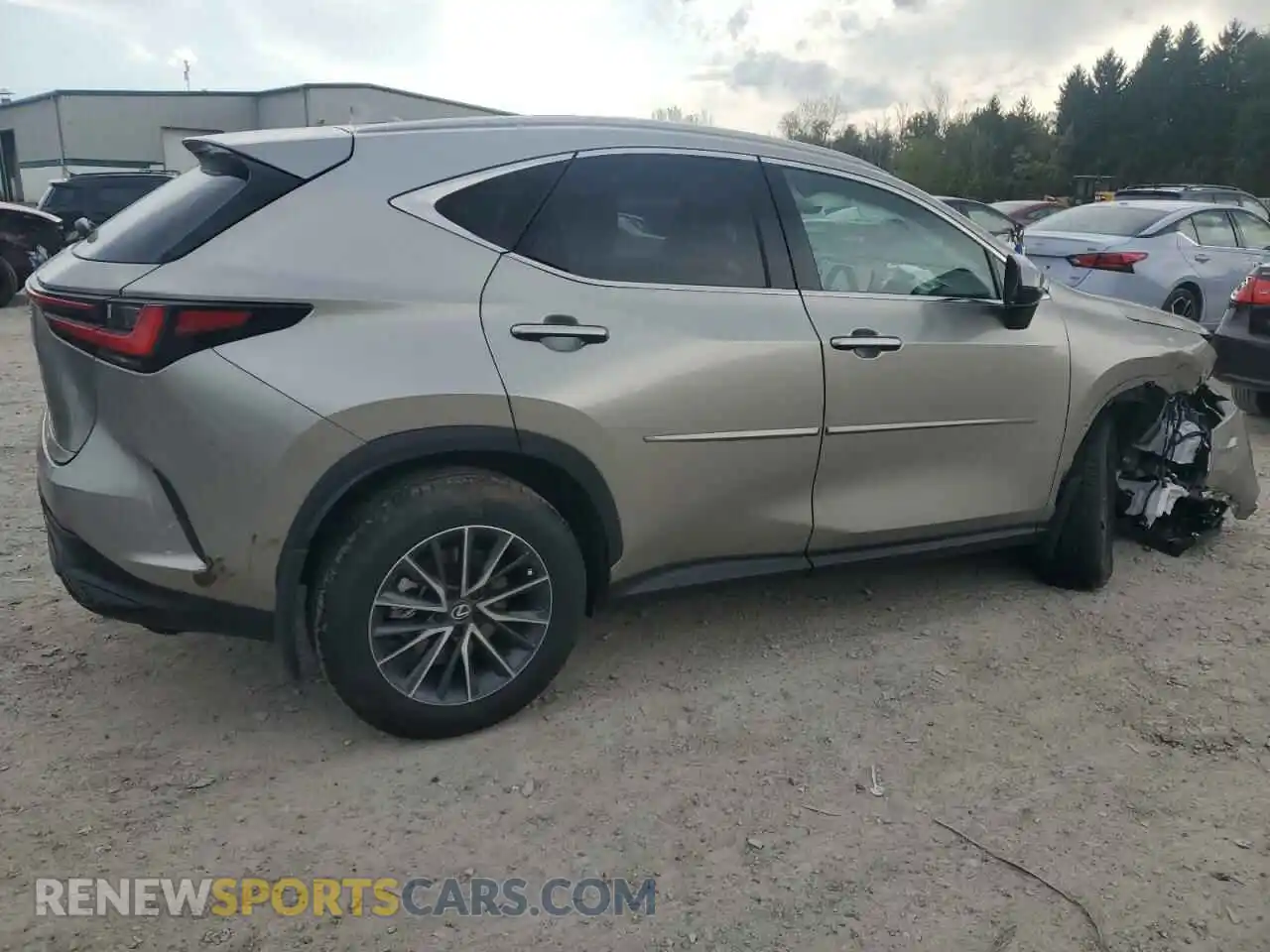 3 Photograph of a damaged car 2T2GKCEZ3SC035198 LEXUS NX 350H BA 2025