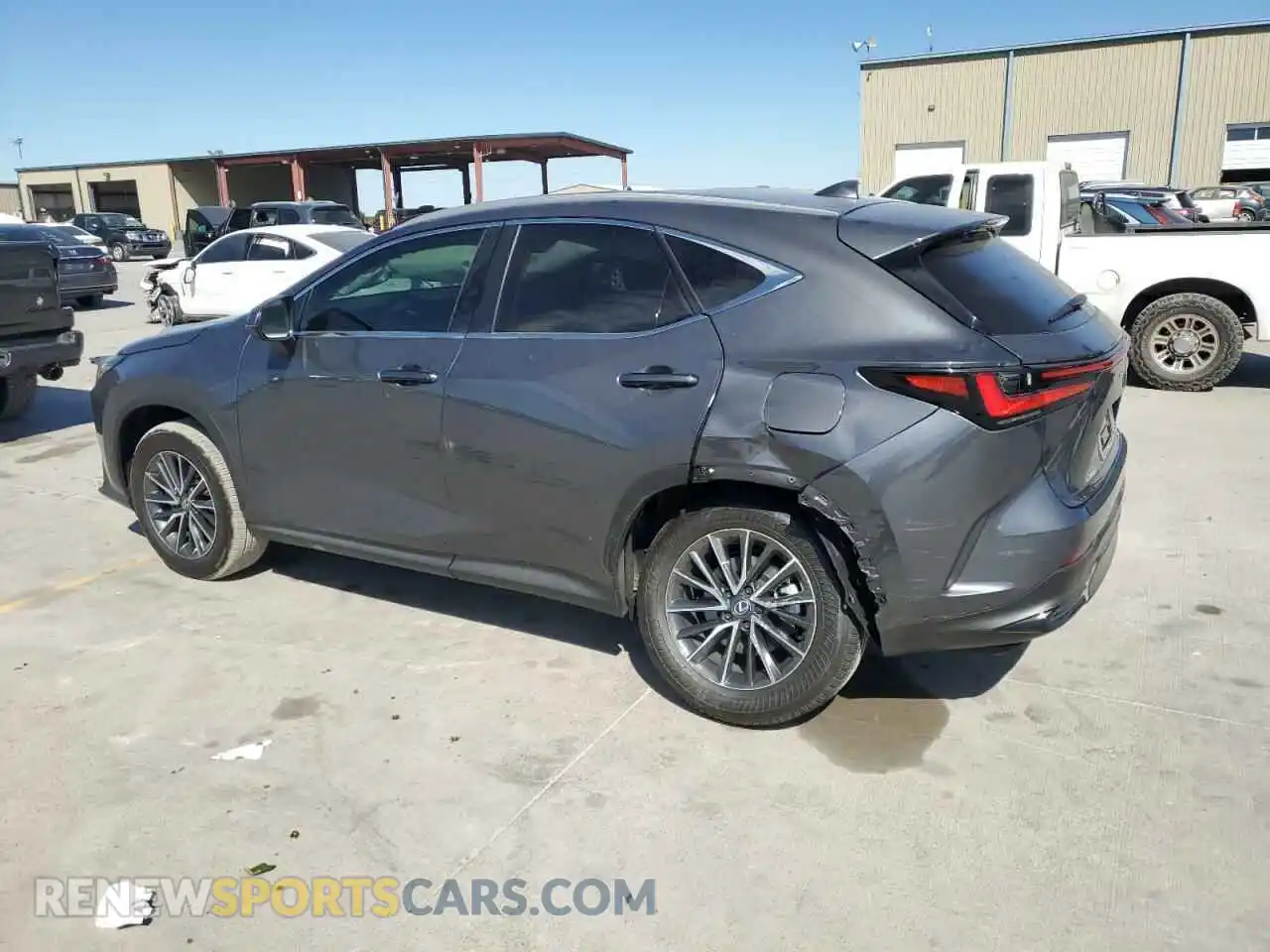2 Photograph of a damaged car 2T2GKCEZ5SC035395 LEXUS NX 350H BA 2025
