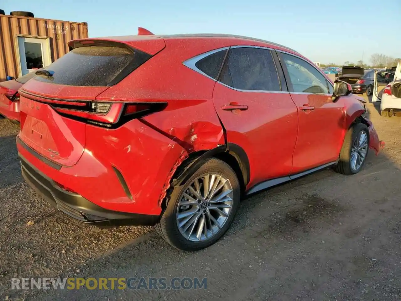 3 Photograph of a damaged car 2T2GKCEZ7SC034720 LEXUS NX 350H BA 2025